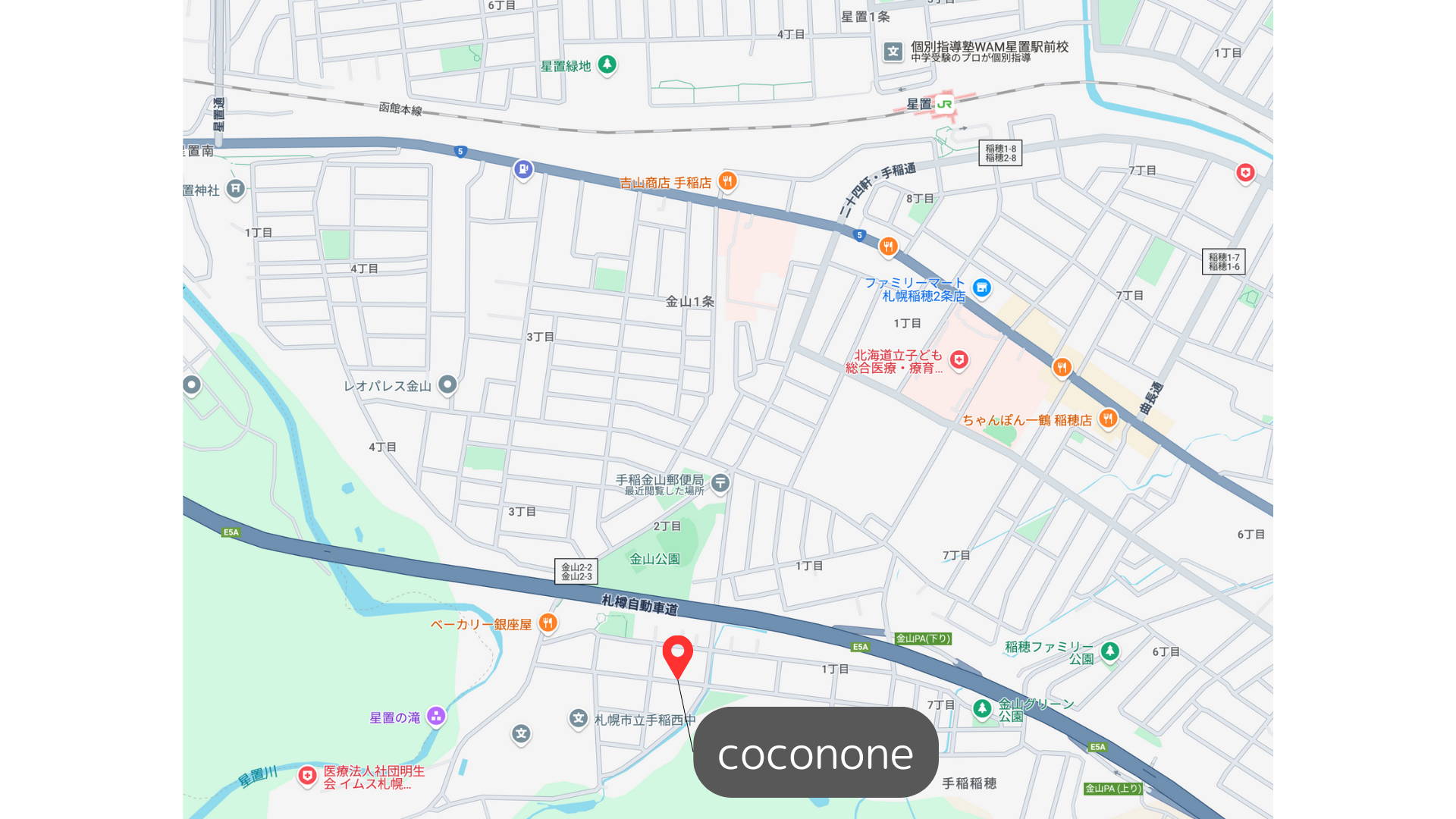 coconone 地図